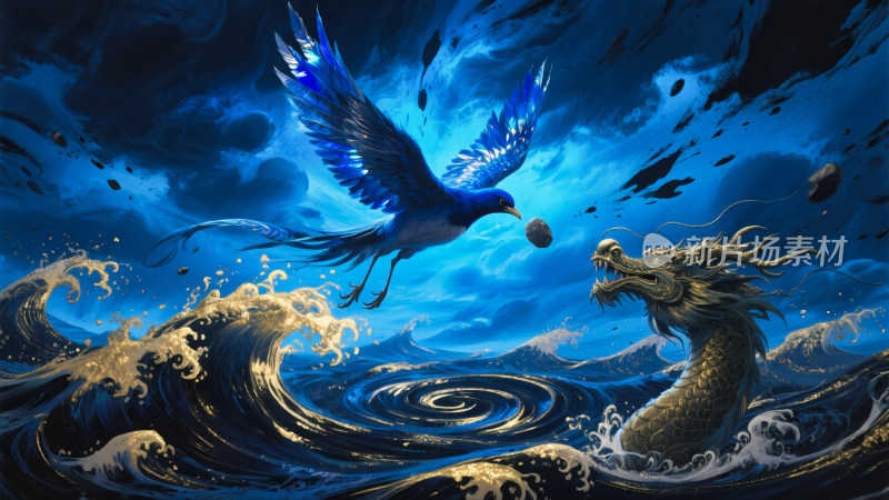 山海经神话故事精卫填海