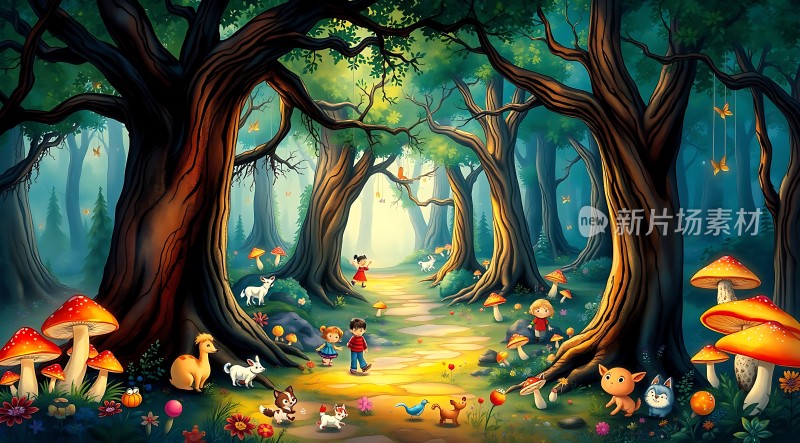 奇幻森林探险之旅