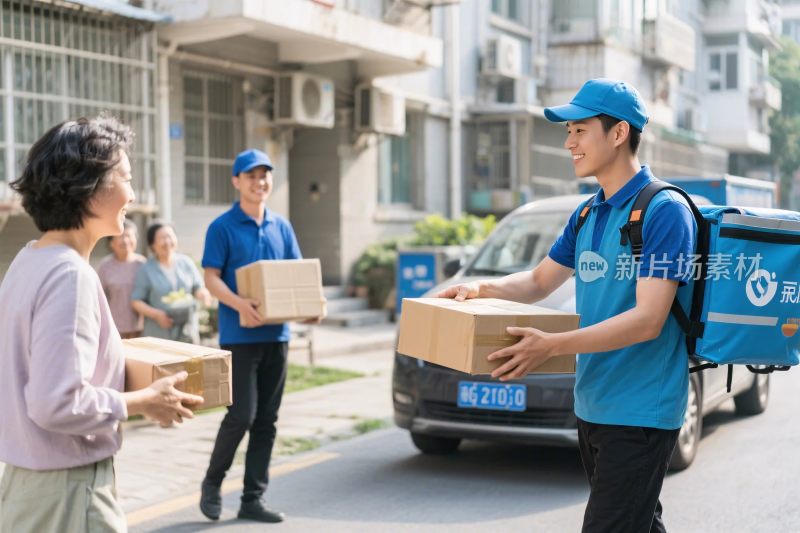 快递配送场景互动