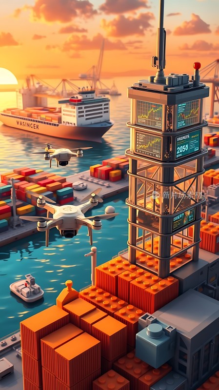 智能港口未来物流新篇章