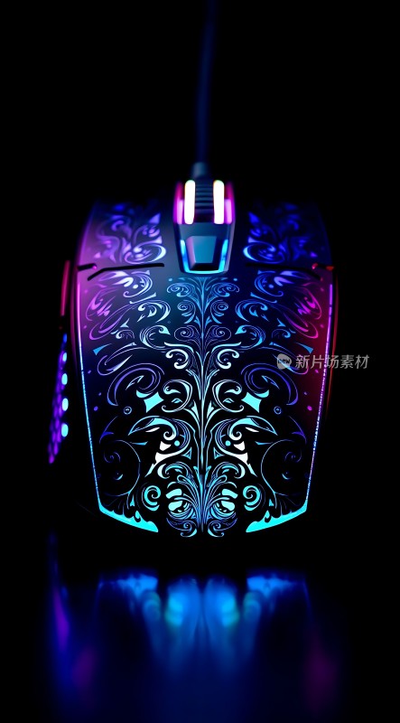炫彩光效游戏鼠标