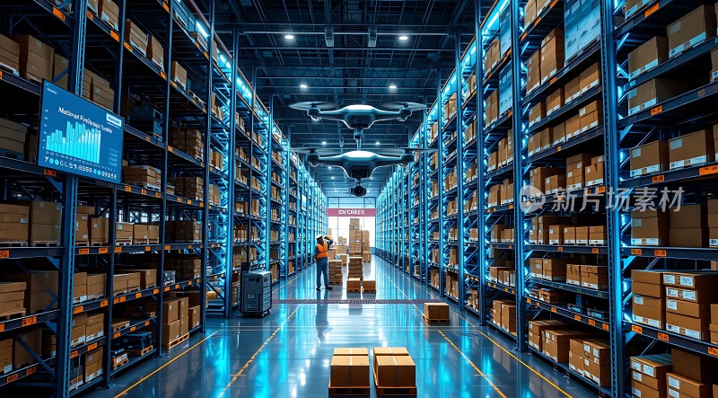 智能仓库高效物流管理