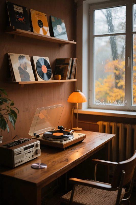 室内复古音乐空间