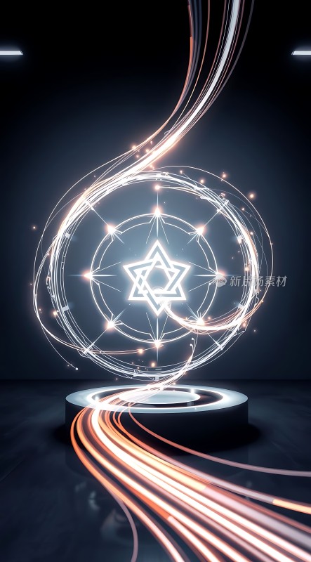 神秘六芒星能量场