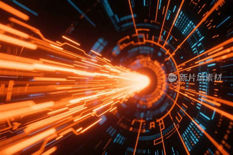 未来科技光效画面