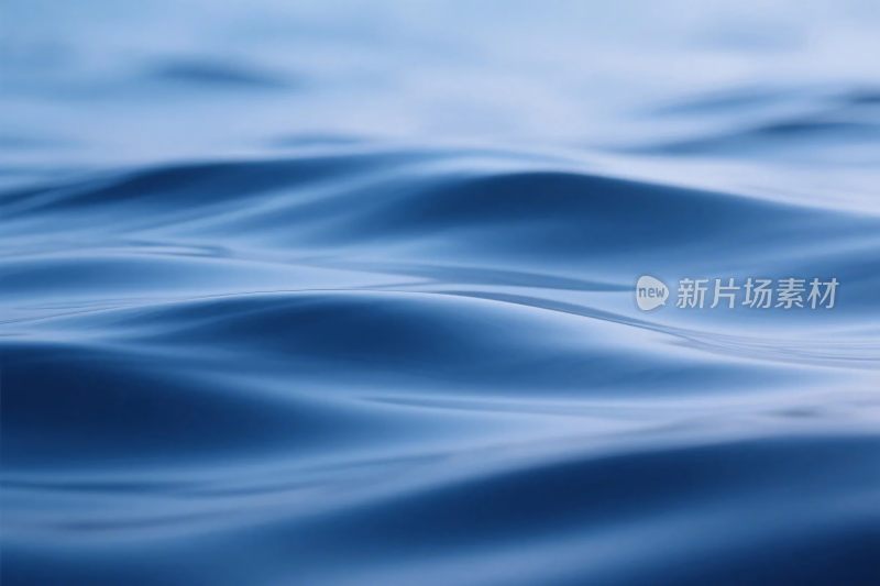 蓝色水波纹理