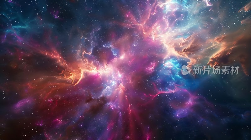 宇宙奇观星云幻彩