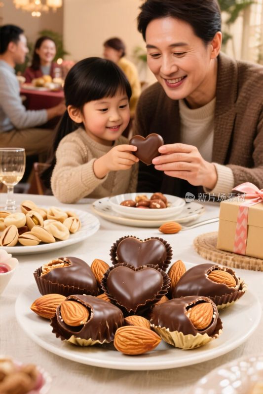 家庭温馨甜点时刻