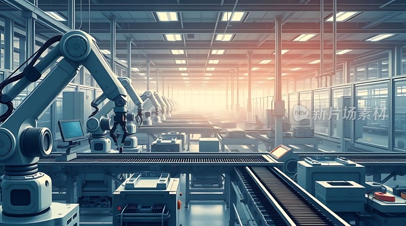 智能工厂生产线