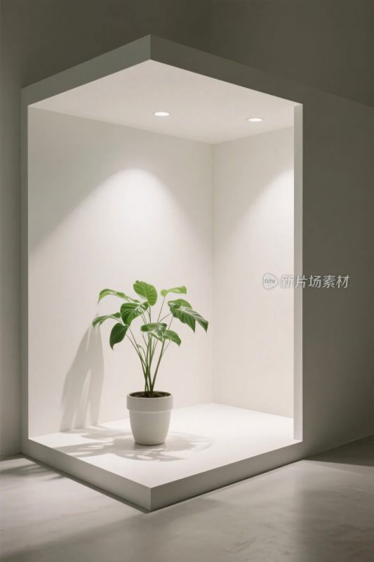 简约室内绿植展示