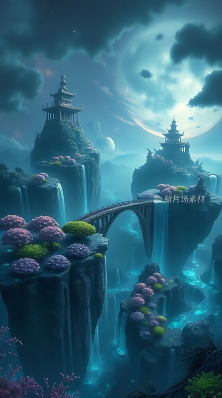 仙山琼阁梦幻世界