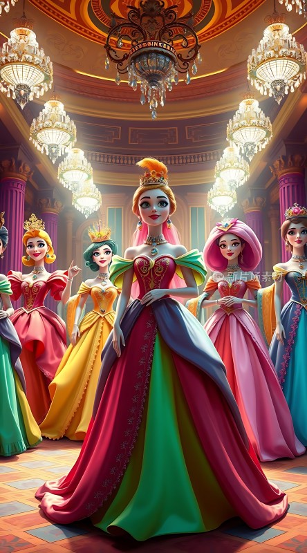 公主们的华丽舞会