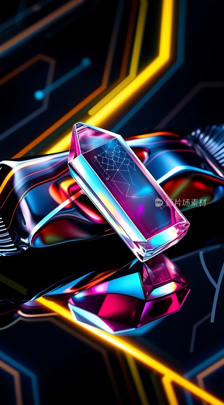 科技宝石未来主义设计