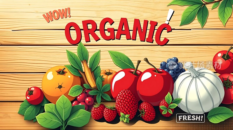 有机新鲜蔬果大集合！