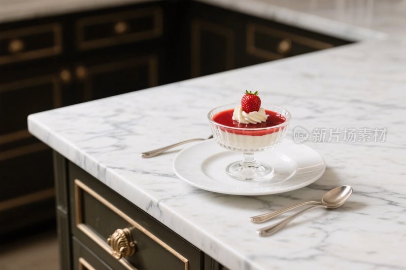 厨房甜点展示图