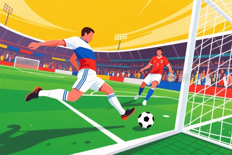 足球比赛插画