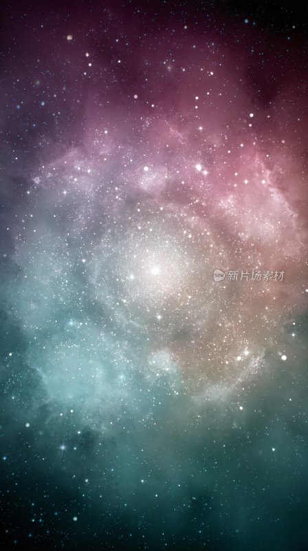 梦幻绚丽的星云宇宙图景