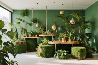 室内绿植装饰场景 室内绿植装饰场景