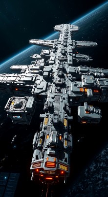 星际巨舰翱翔宇宙 星际巨舰翱翔宇宙