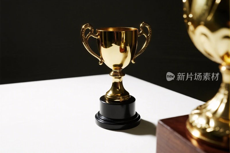金色奖杯展示画面