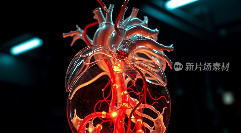 心脏与血管系统解剖图