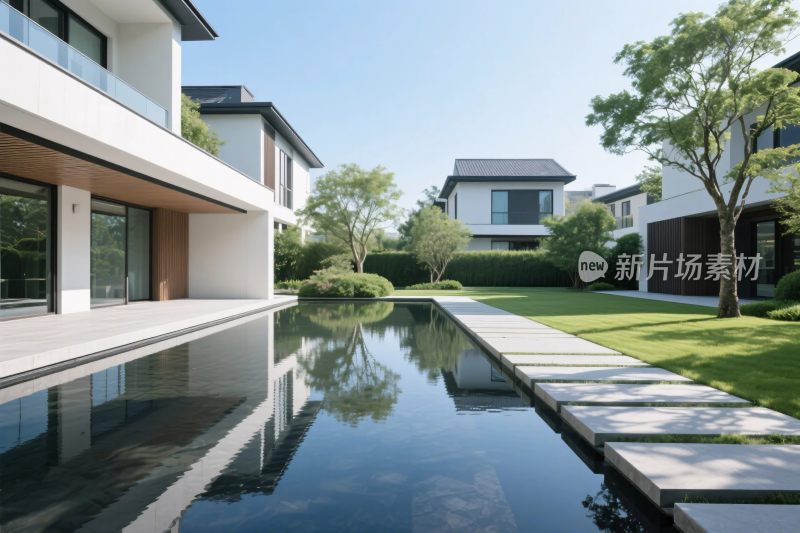 现代住宅庭院景观