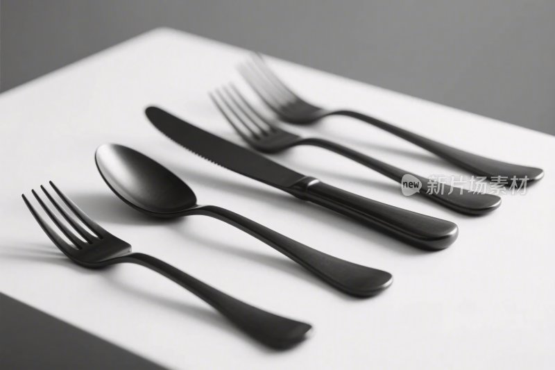 餐具静物摄影图