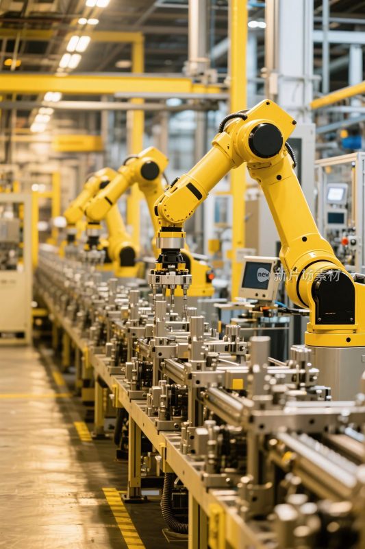 工业机器人生产线场景