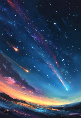 星空流星壁纸