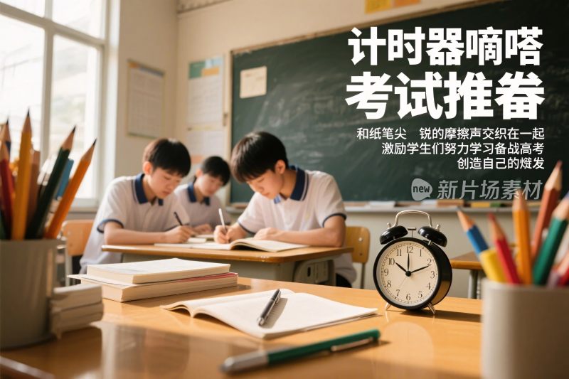 教室考试学习场景