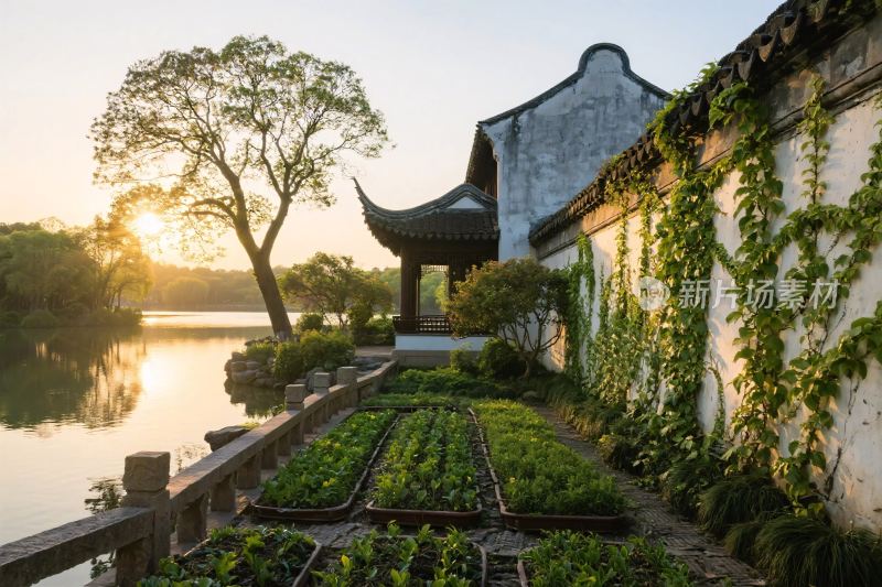 古城古建风光图