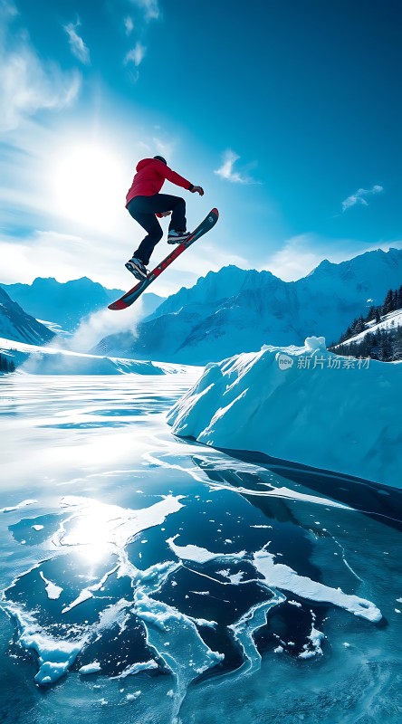 雪地飞跃极限挑战！