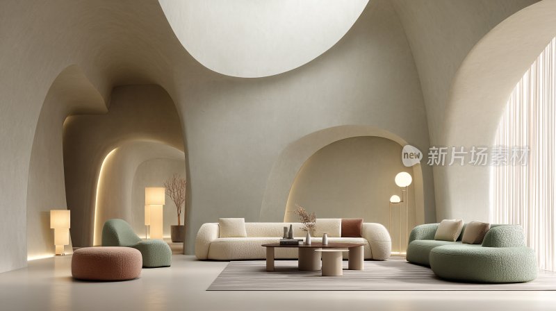 现代简约风格室内空间