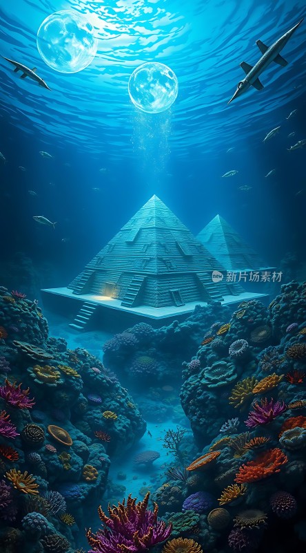 水下金字塔秘境探秘