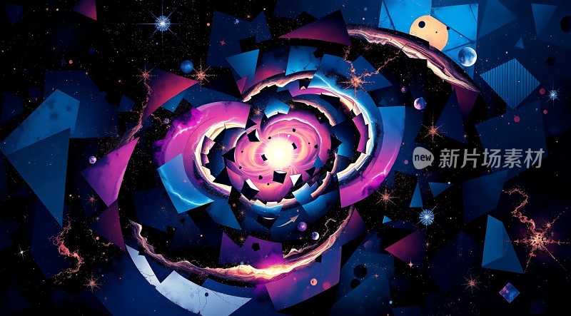 新片场素材宇宙漩涡