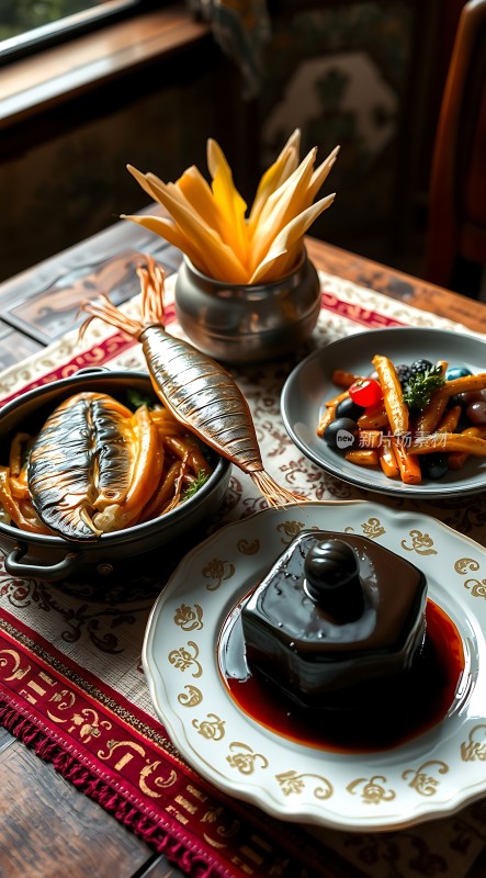 美味佳肴诱人食欲