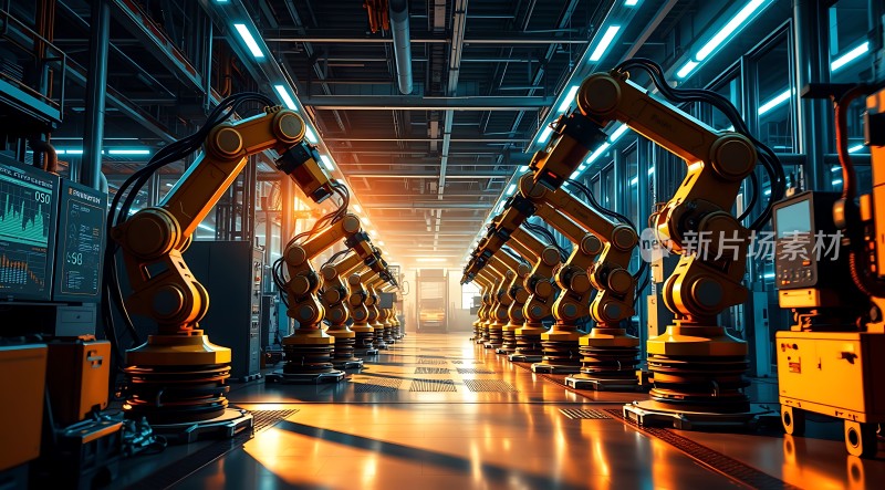 工业机器人生产线