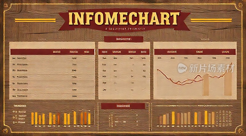 信息图表展示数据分析