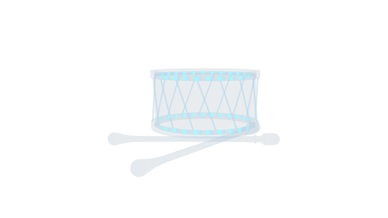 中国大鼓 中国风古风乐器打击乐击鼓音乐1