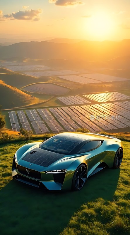 新能源未来座驾绿色科技与速度的结合