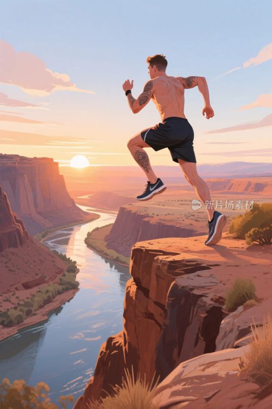 悬崖上的奔跑者