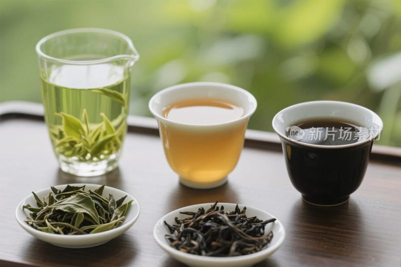 茶艺组合与茶汤展示