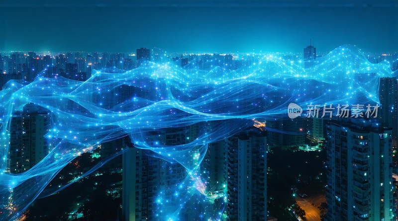 未来城市网络之光