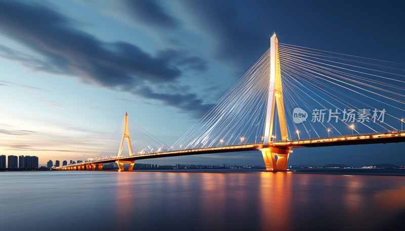 海口世纪大桥美景