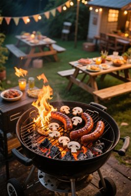 户外烧烤聚会场景 户外烧烤聚会场景