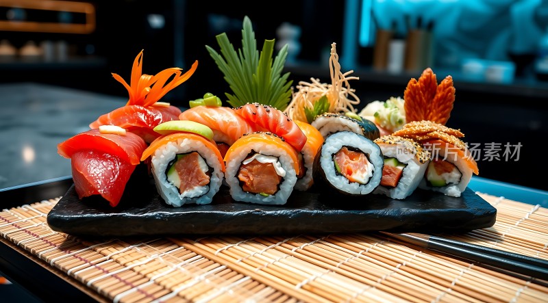 新鲜刺身寿司大拼盘