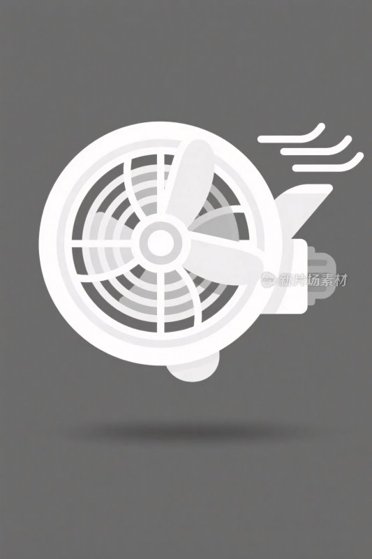 电风扇矢量图标