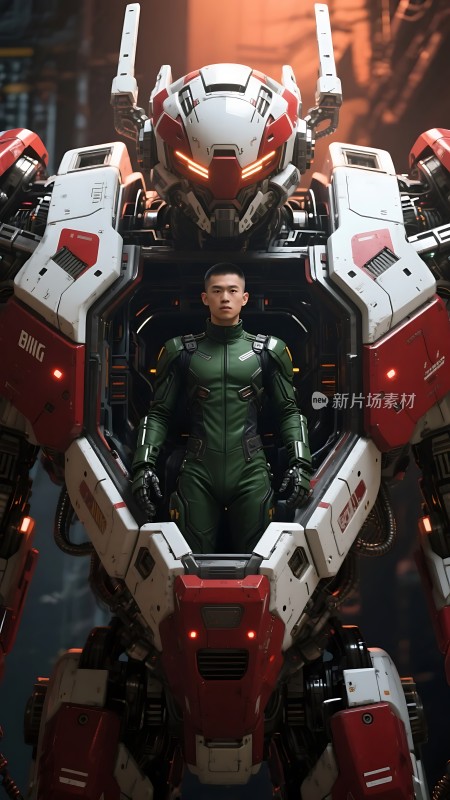 机甲战士未来科技震撼视觉盛宴！