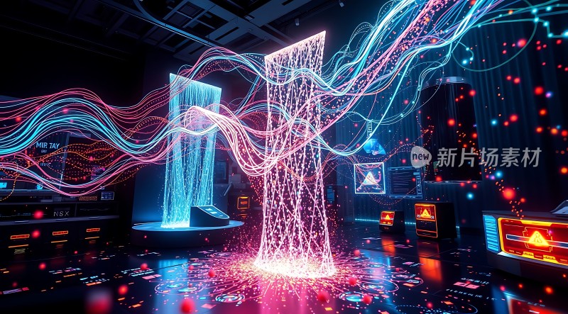 科技感十足的未来世界