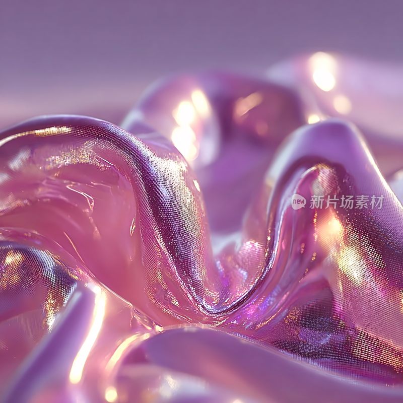 梦幻紫色流体质感画面